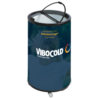 Elegant barrel-shaped impulse cooler